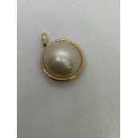 9ct pearl pendant