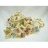 Quantity of loose cigarette cards