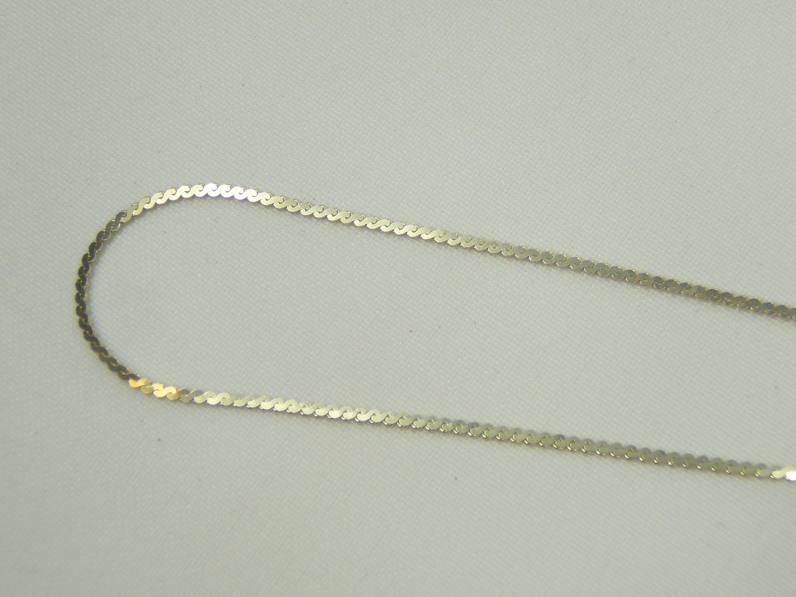 Silver chain - Image 2 of 2