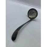 Silver sugar spoon