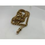 9ct gold watch chain