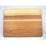 Handcrafted kitchen chopping board