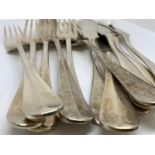 Silver fish cutlery