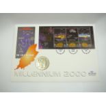 Millennium coin cover