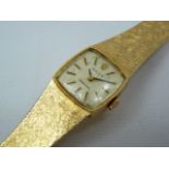 Ladies Vintage Gold Rolex Wrist Watch