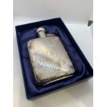 St Andrews Silver Flask