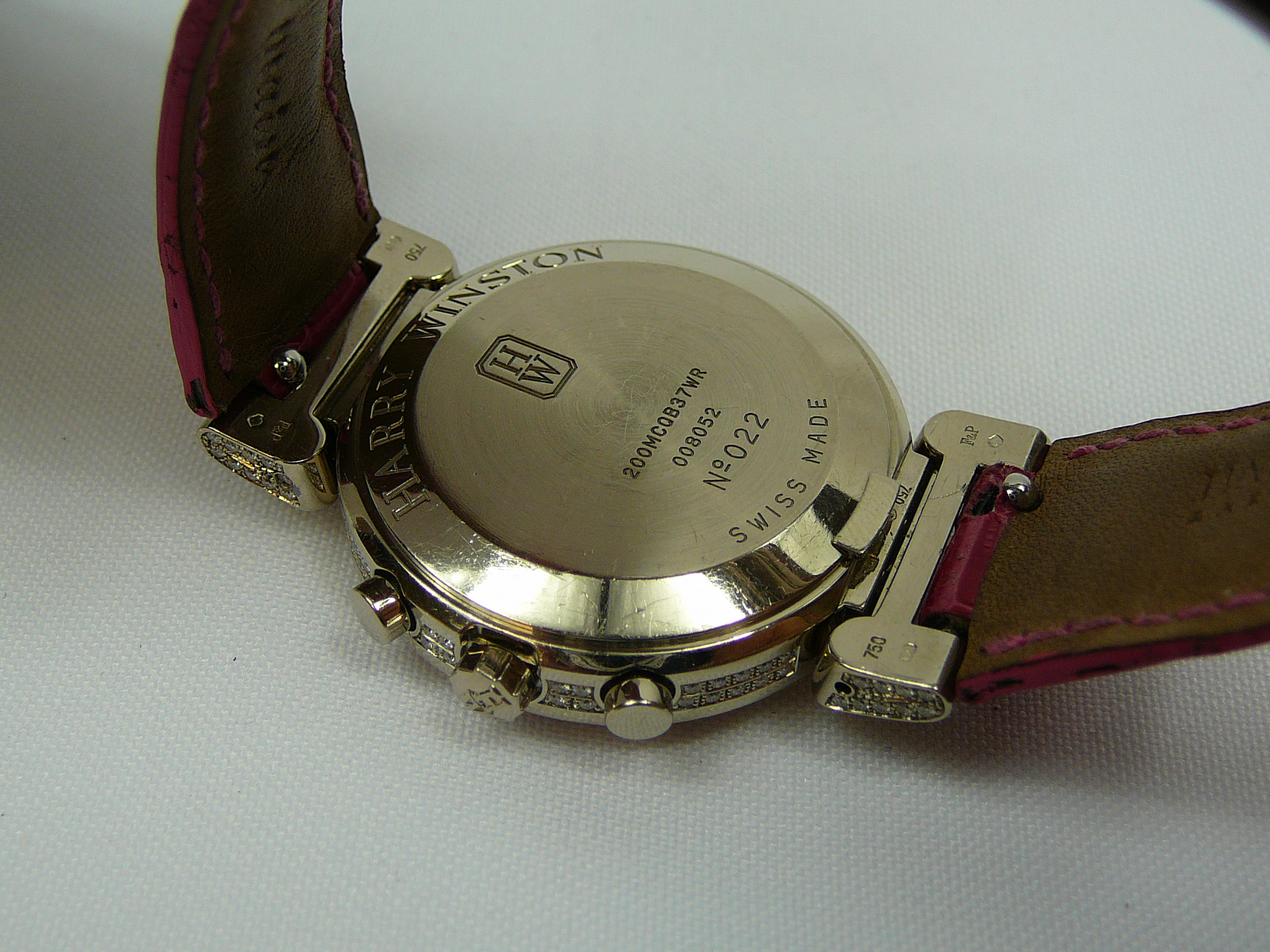 Ladies Harry Winston Gold Wrist Watch - Image 9 of 10