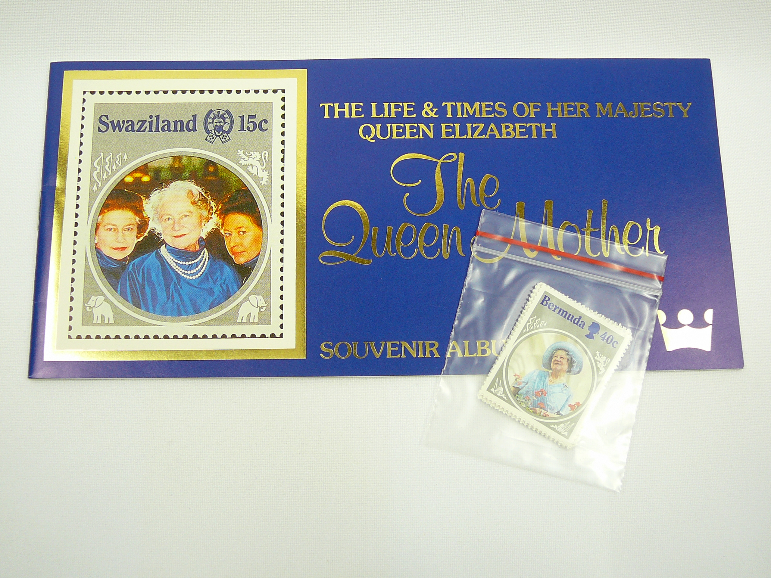 Commemorative Queen Mother stamps