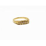 18ct gold diamond ring