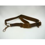 Vintage leather Guides belt