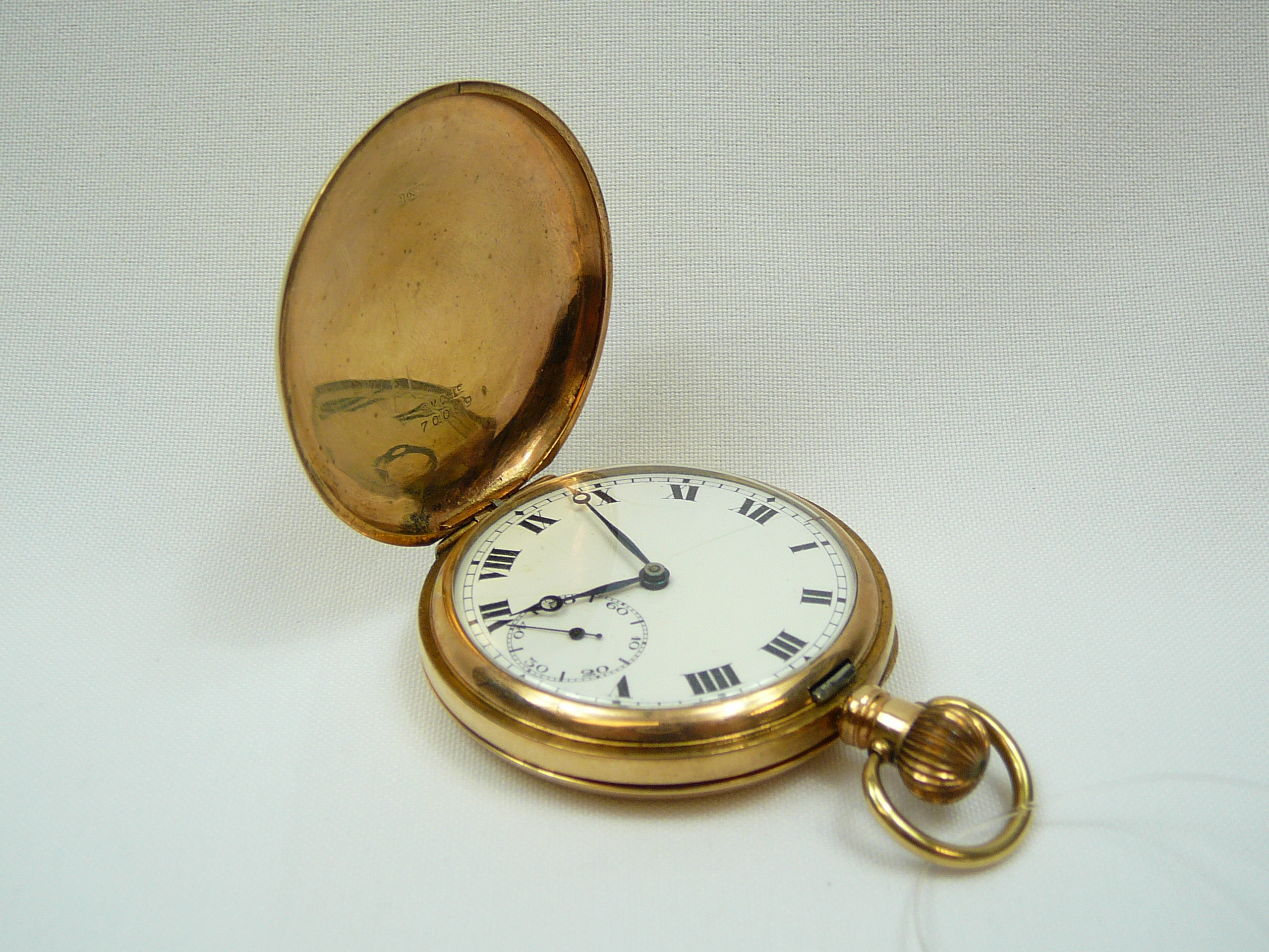 Gents Gold Pocket Watch