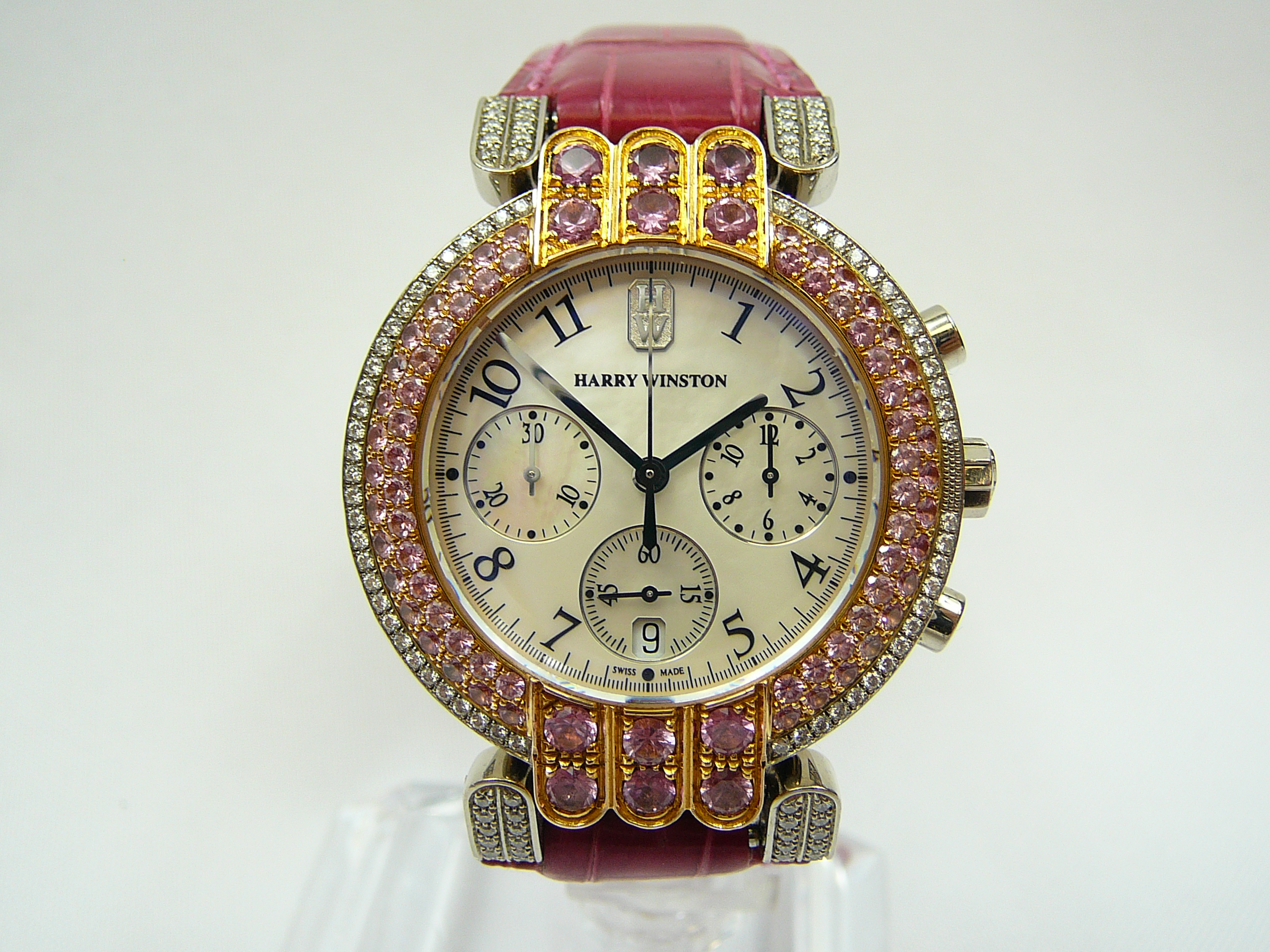 Ladies Harry Winston Gold Wrist Watch - Image 3 of 10