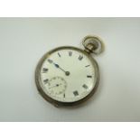 Gents Silver Pocket Watch