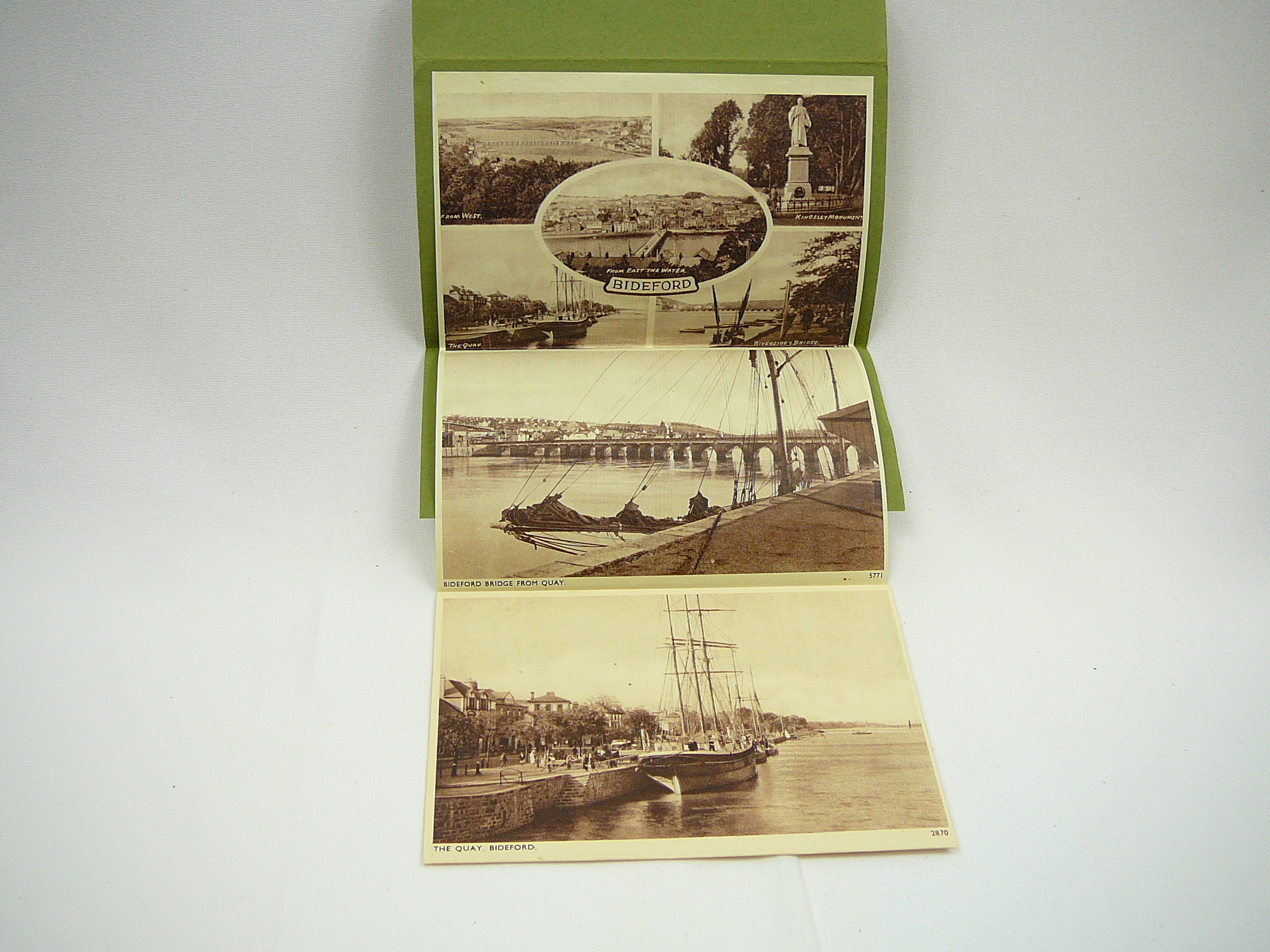 Bideford album letter card