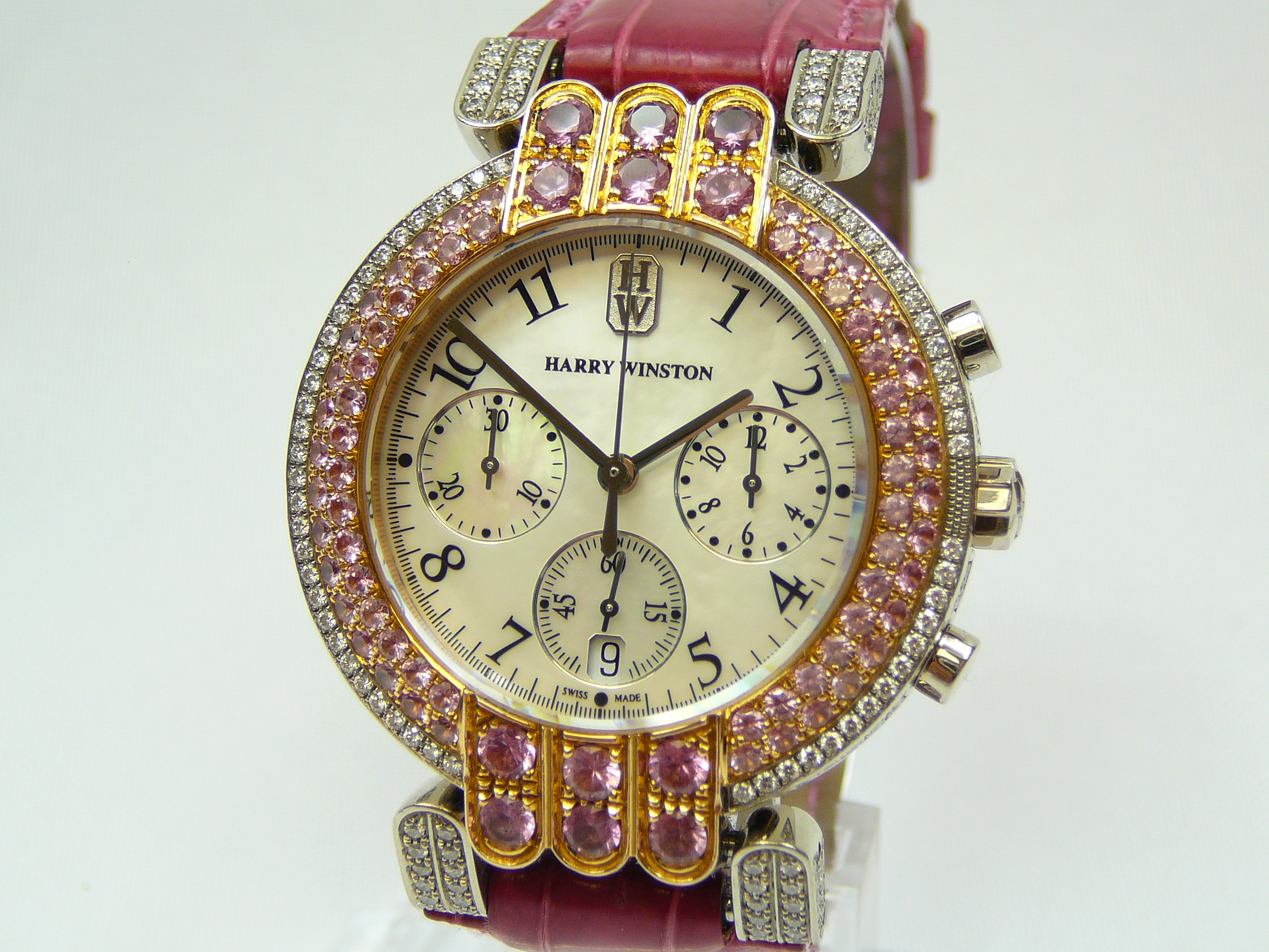 Ladies Harry Winston Gold Wrist Watch