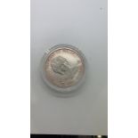 Fine silver Cook Islands one dollar