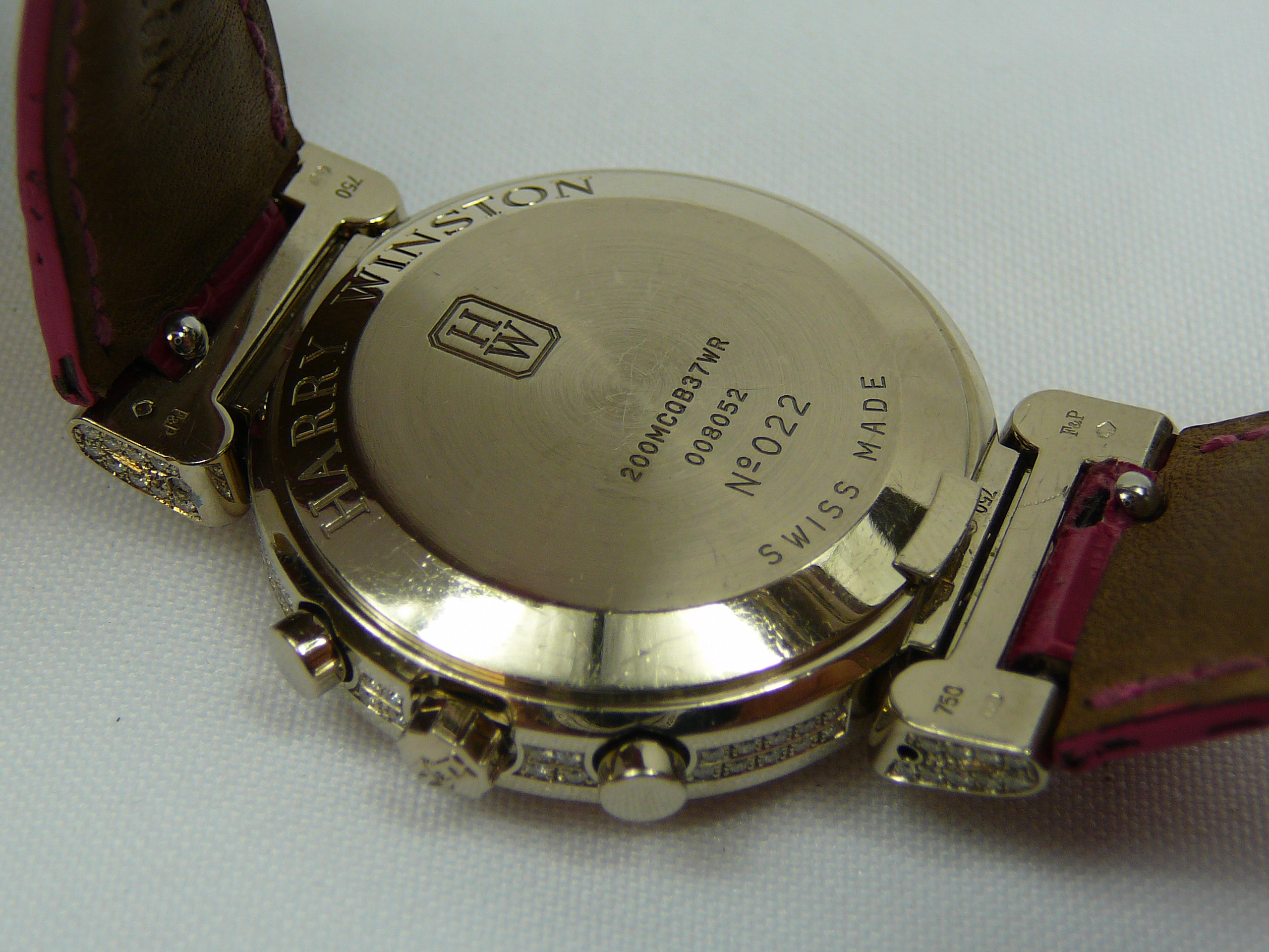 Ladies Harry Winston Gold Wrist Watch - Image 8 of 10