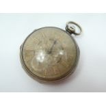 Gents Silver Pocket Watch