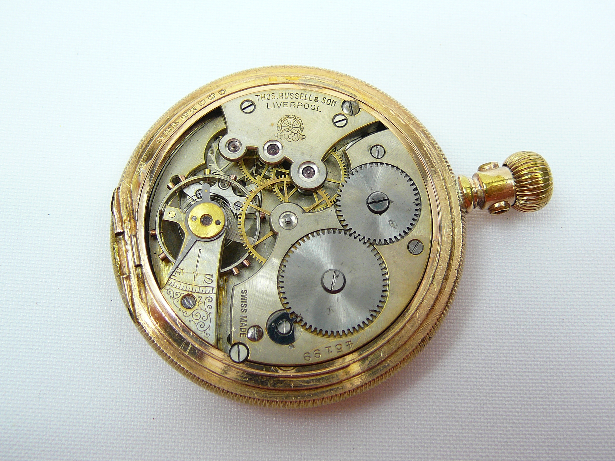 Gents Pocket Watch Parts - Image 4 of 4