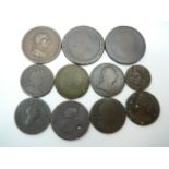 Selection of UK George II / George III coins