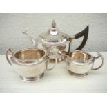 3 Piece Plated Tea Set