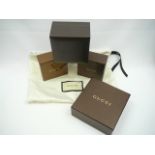 Assorted Gucci Boxes and Dust Cover