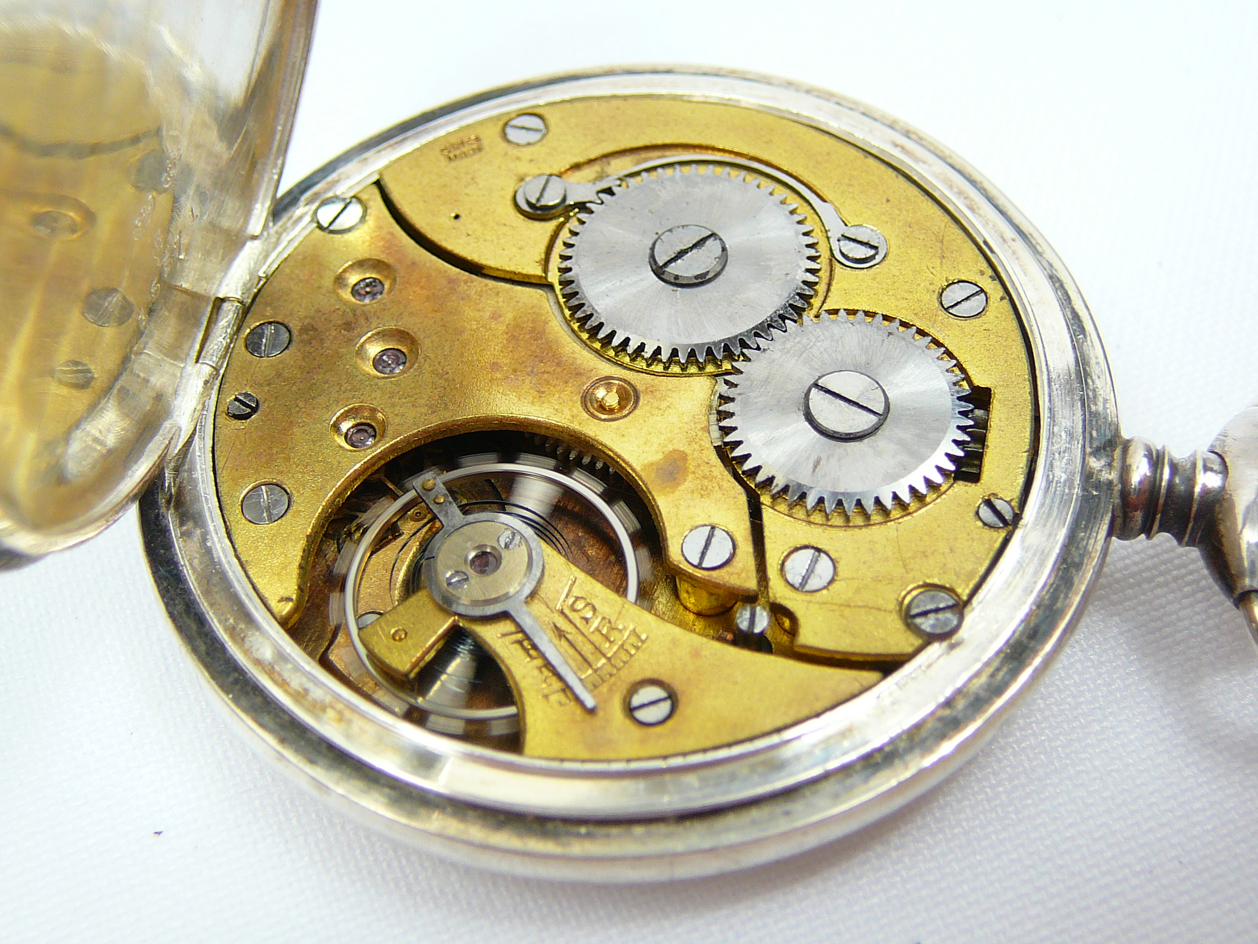 Gents Silver Pocket Watch - Image 5 of 5