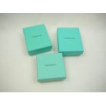 3 Tiffany and Co Boxes