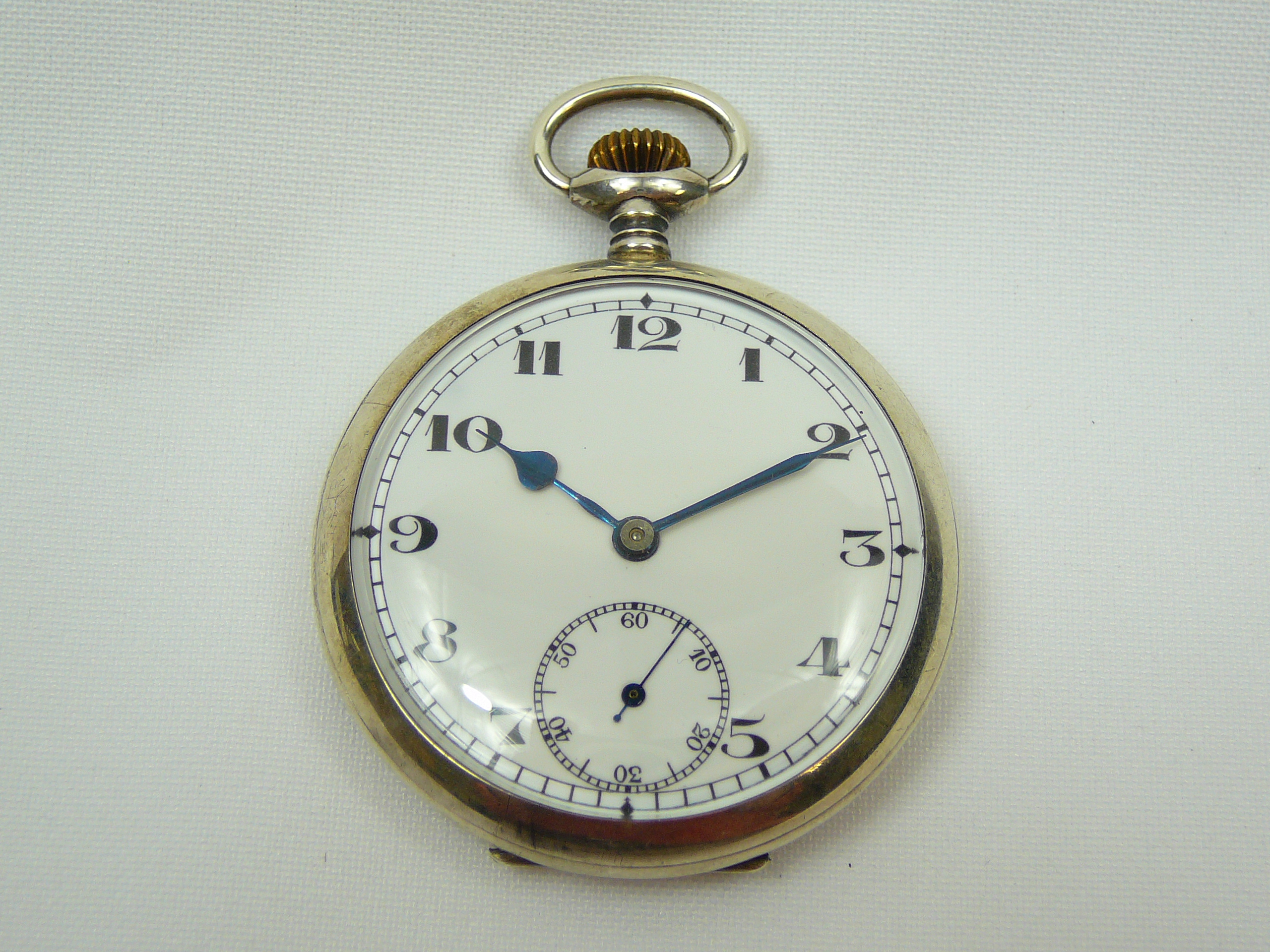 Gents Silver Pocket Watch