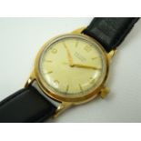 Gents Gold Vintage Baume & Mercier Wrist Watch