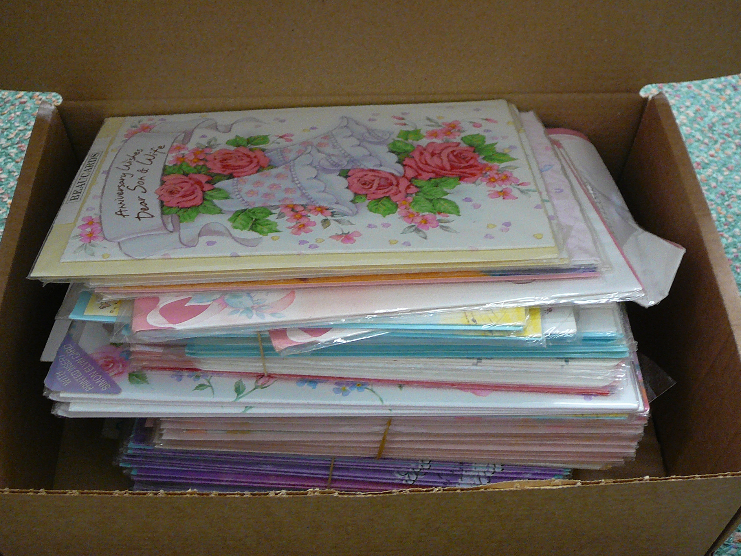 Approx 2000 mixed birthday and occasion cards