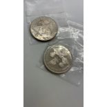 £5 coin and crown
