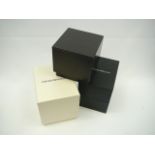 2 Armani Watch Boxes etc..