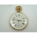 Gents Gold Pocket Watch