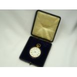 Gents Gold Pocket Watch