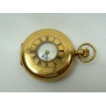 Gents Gold Pocket Watch