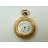 Ladies Antique Gold Fob Watch