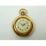 Ladies Antique Gold Fob Watch