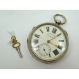 Gents Silver Pocket Watch