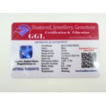 Loose unmounted 10.06ct cushion cut tanzanite