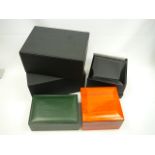 4 Assorted Watch Boxes