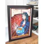 Framed 2006 Rolling Stones Tour poster