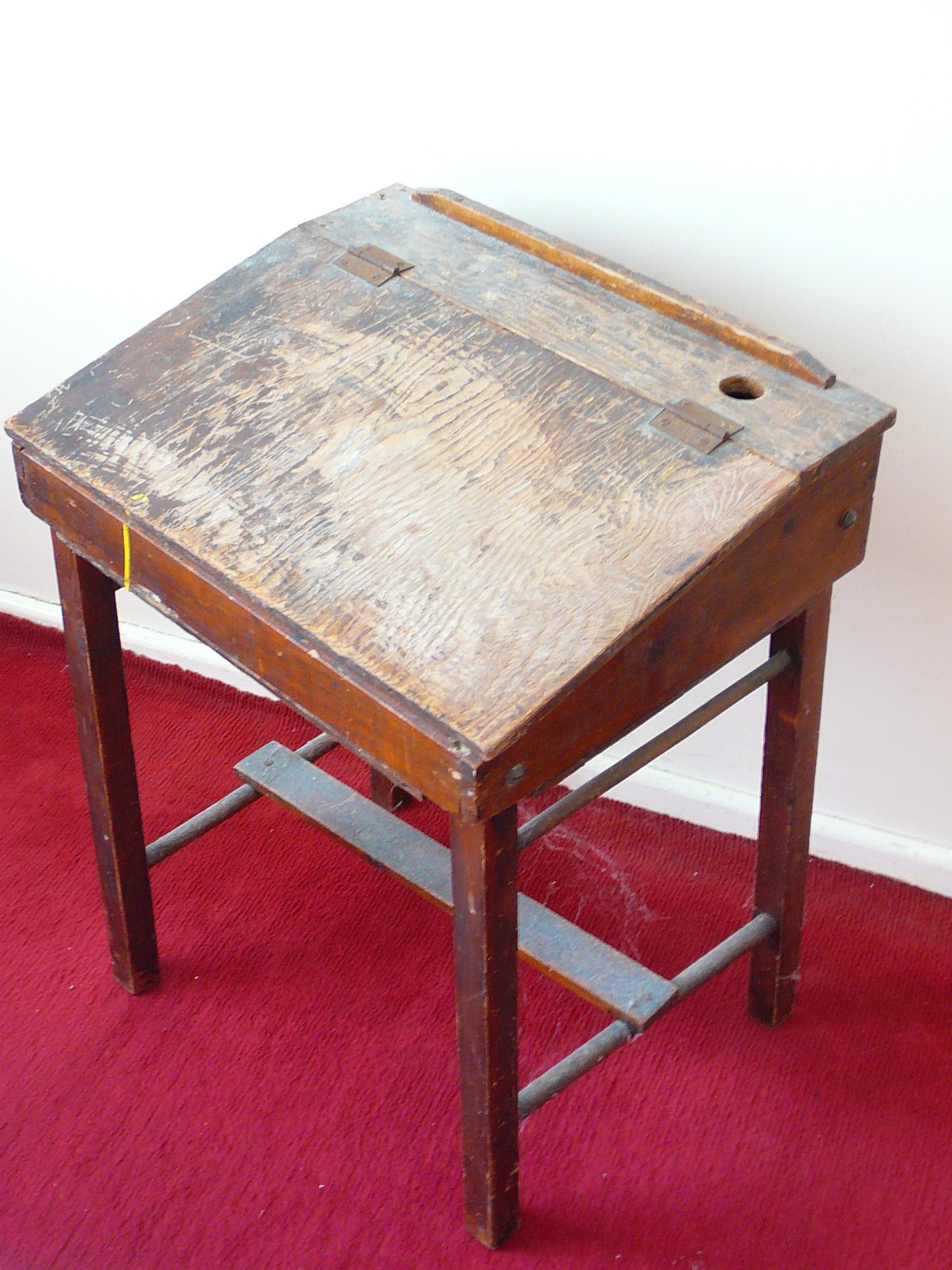 Child's Wooden Desk