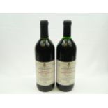 Two bottles of 1993 Cabernet