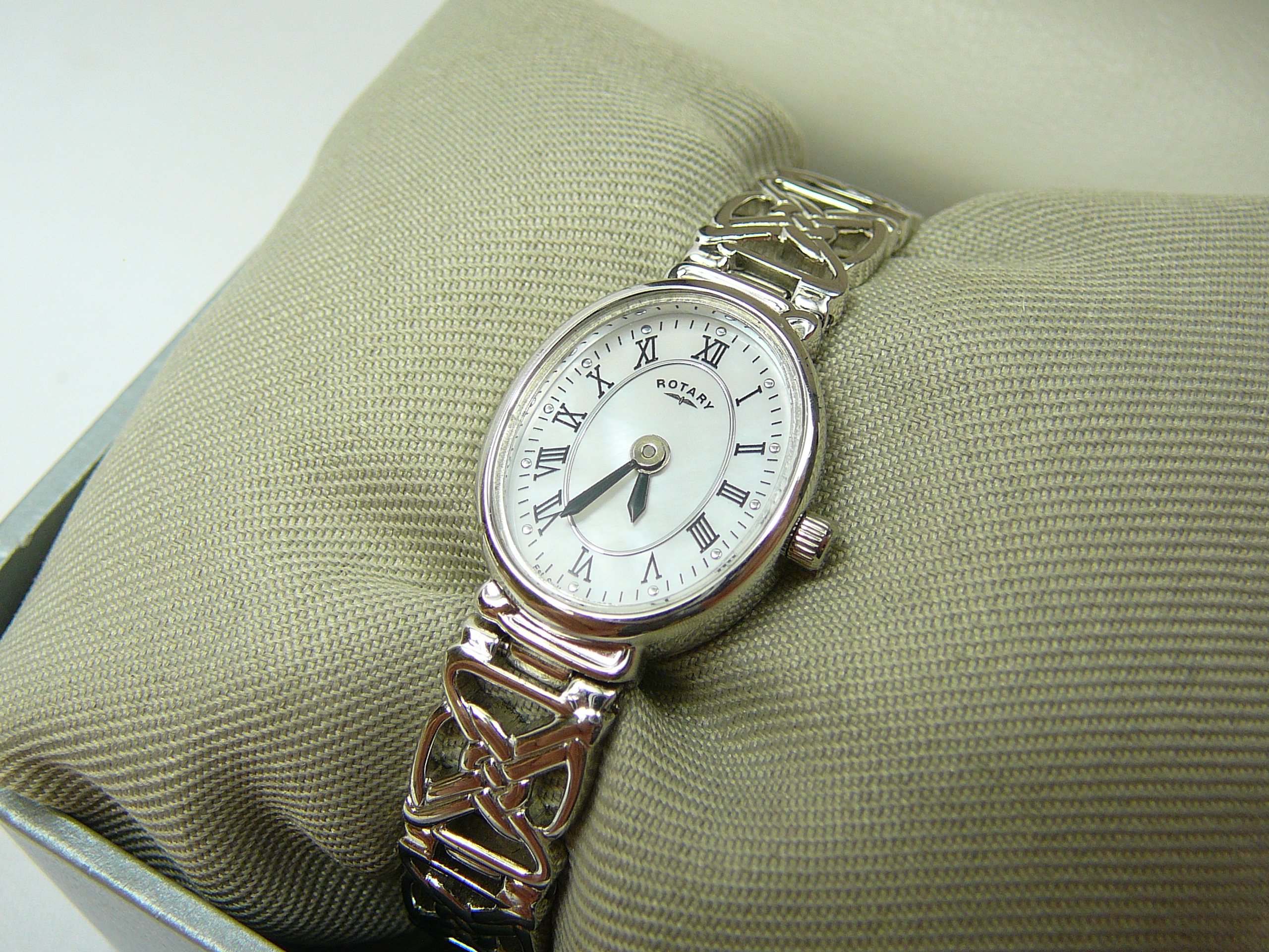 Ladies silver Rotary wristwatch