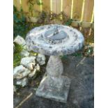 Composite Stone Sundial