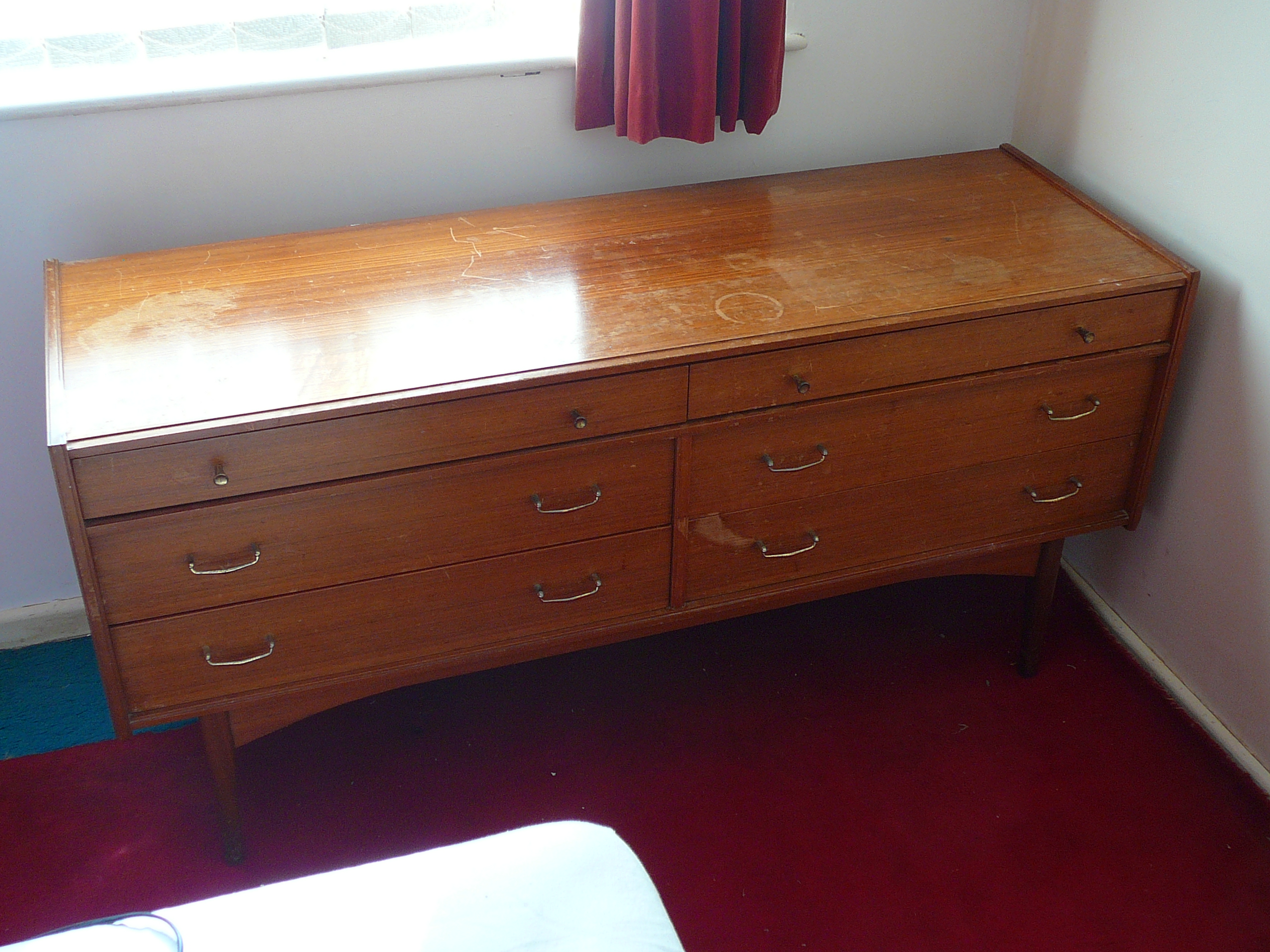 Mid Century Dressing Table Base