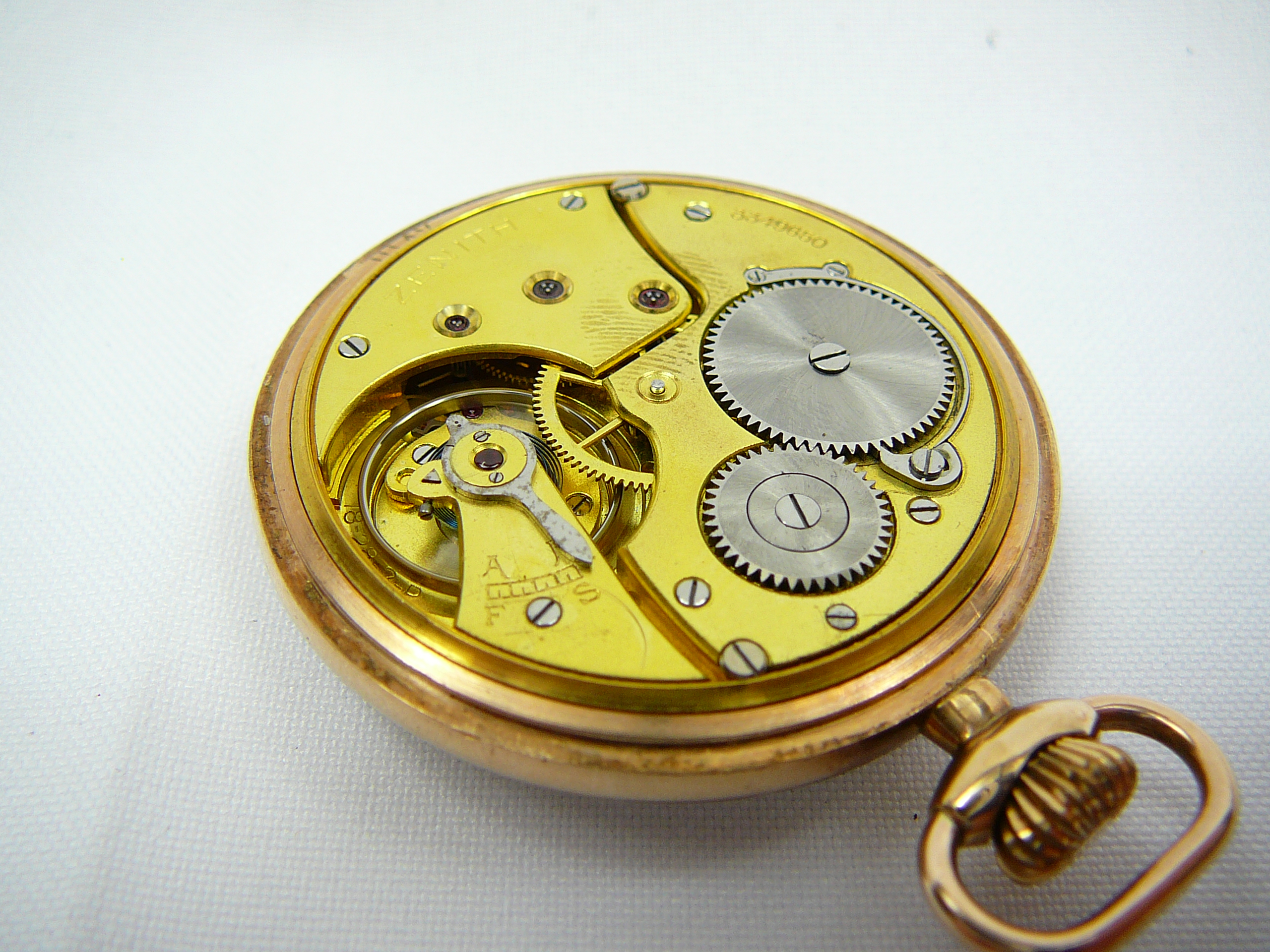 Gents gold Zenith pocketwatch - Image 8 of 10