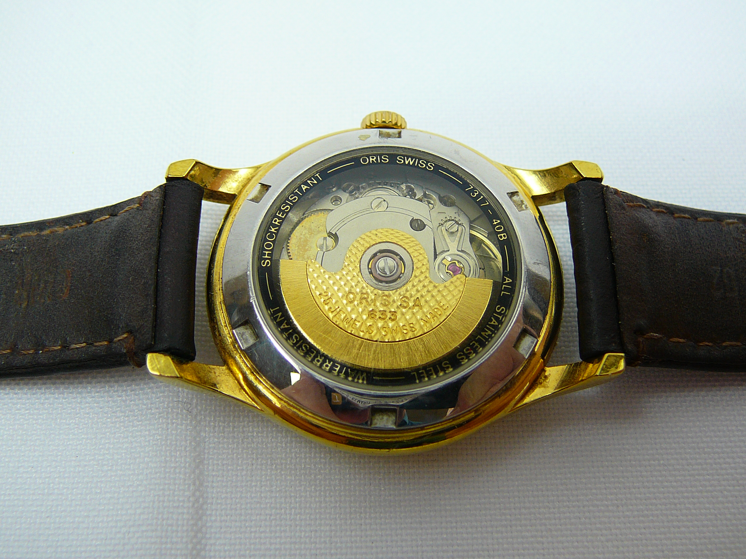 Gents Oris 7317 wristwatch - Image 3 of 11