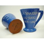 Brannam pottery mugs